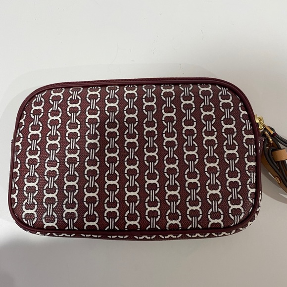 Tory Burch Gemini Link Canvas Wristlet - Picture 3 of 9
